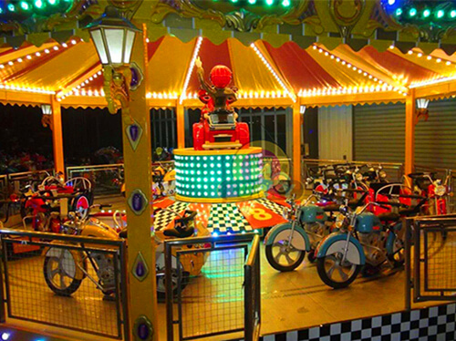 Motorcycle Kids Carousel