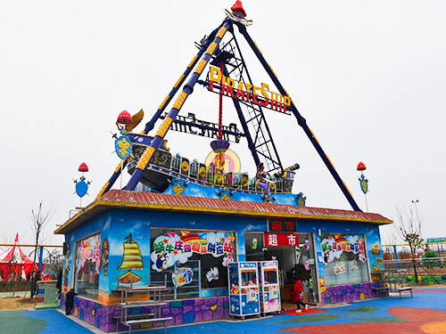 24 seat Pirate Ship Playground supplier