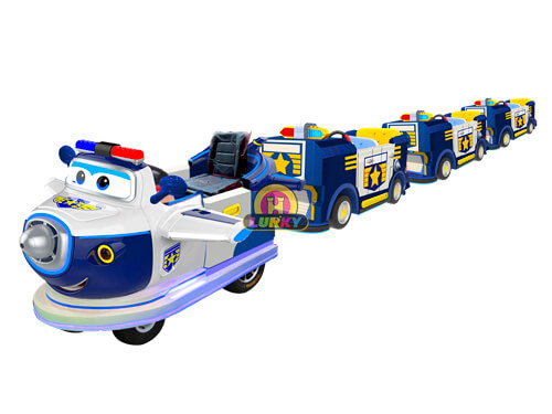 Super Flying Man Kids Electric Train