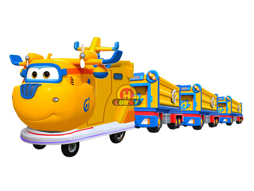 Super Flying Man Kids Electric Train