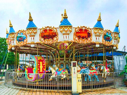 24 Seats Castles Style Carousel Ride