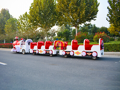 Amusement Park Trackless Train