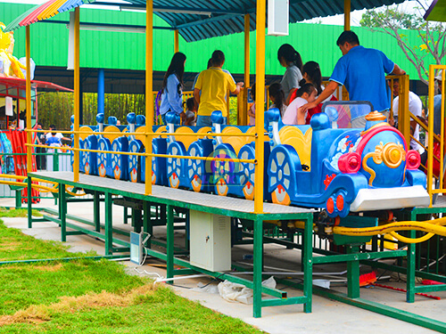 Amusement Park Roller Coaster