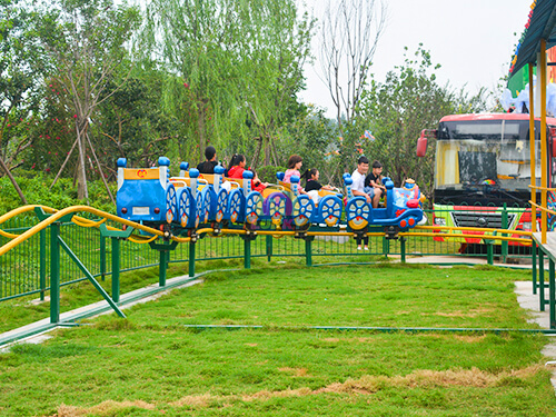 carnival amusement park roller coaster