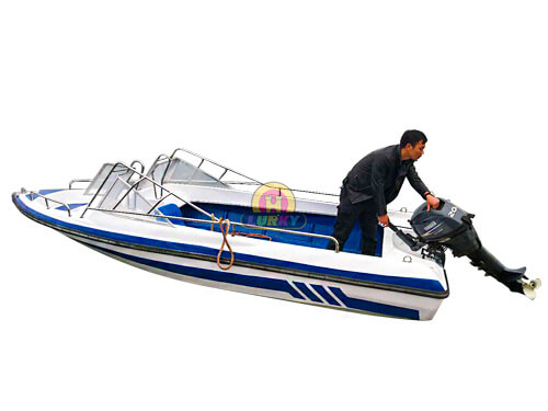 Fiberglass Speedboat