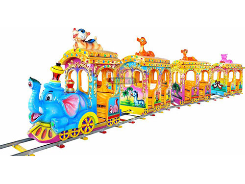 Elephant Type Amusement Train