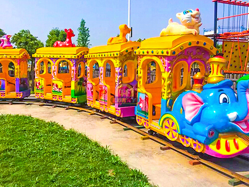 Elephant Type Amusement Train