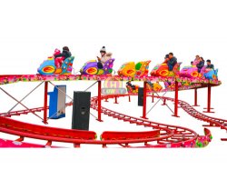 Space Theme Kids Roller Coaster